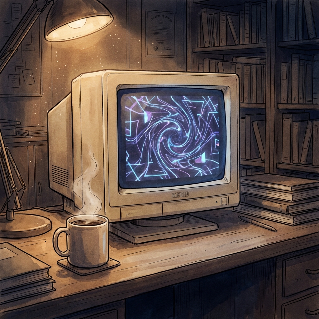 University days illustration